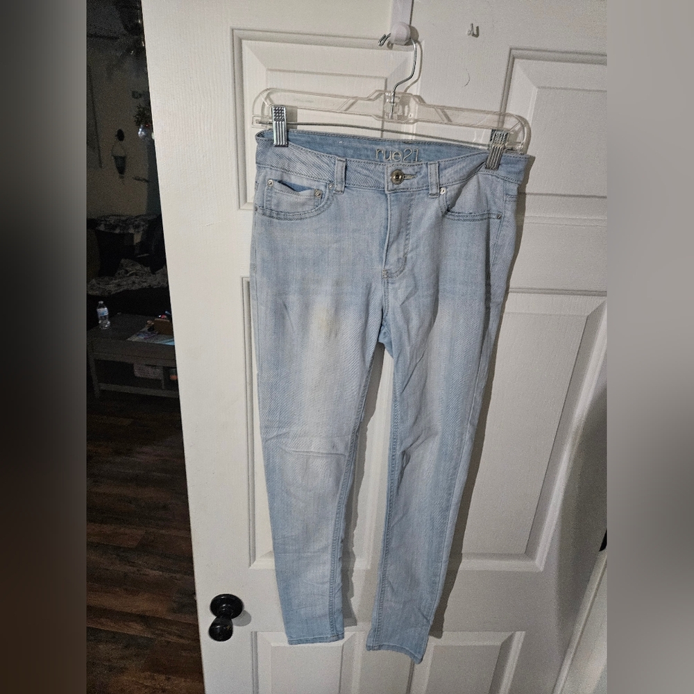 Rue21 Blue Skinny Jeans Classic Style